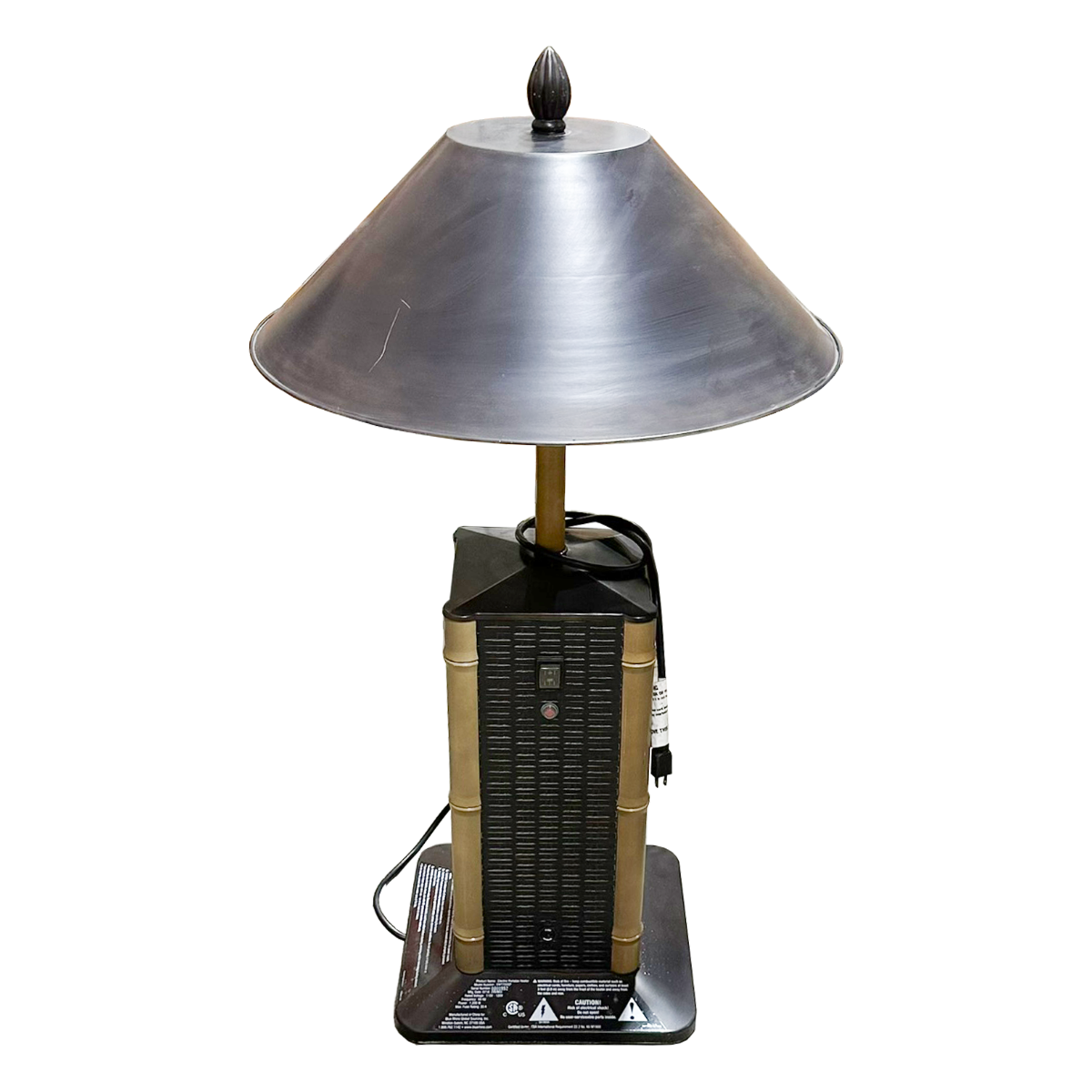 Blue Rhino EWT700SP Outdoor Electric Standing Patio Heater 1200W Halogen