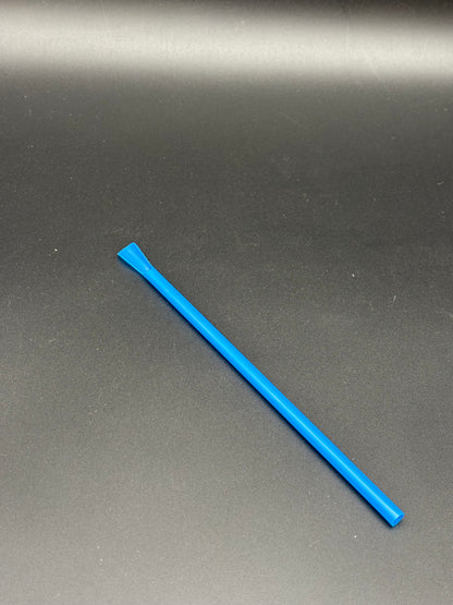 Super Jumbo Unwrapped Neon Spoon Straw 8" - 400/Box