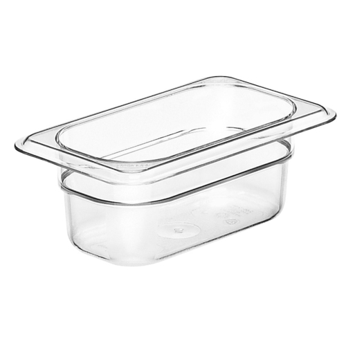 Camwear Polycarbonate Food Pan 1/9 Size 2.5" D 92CW135