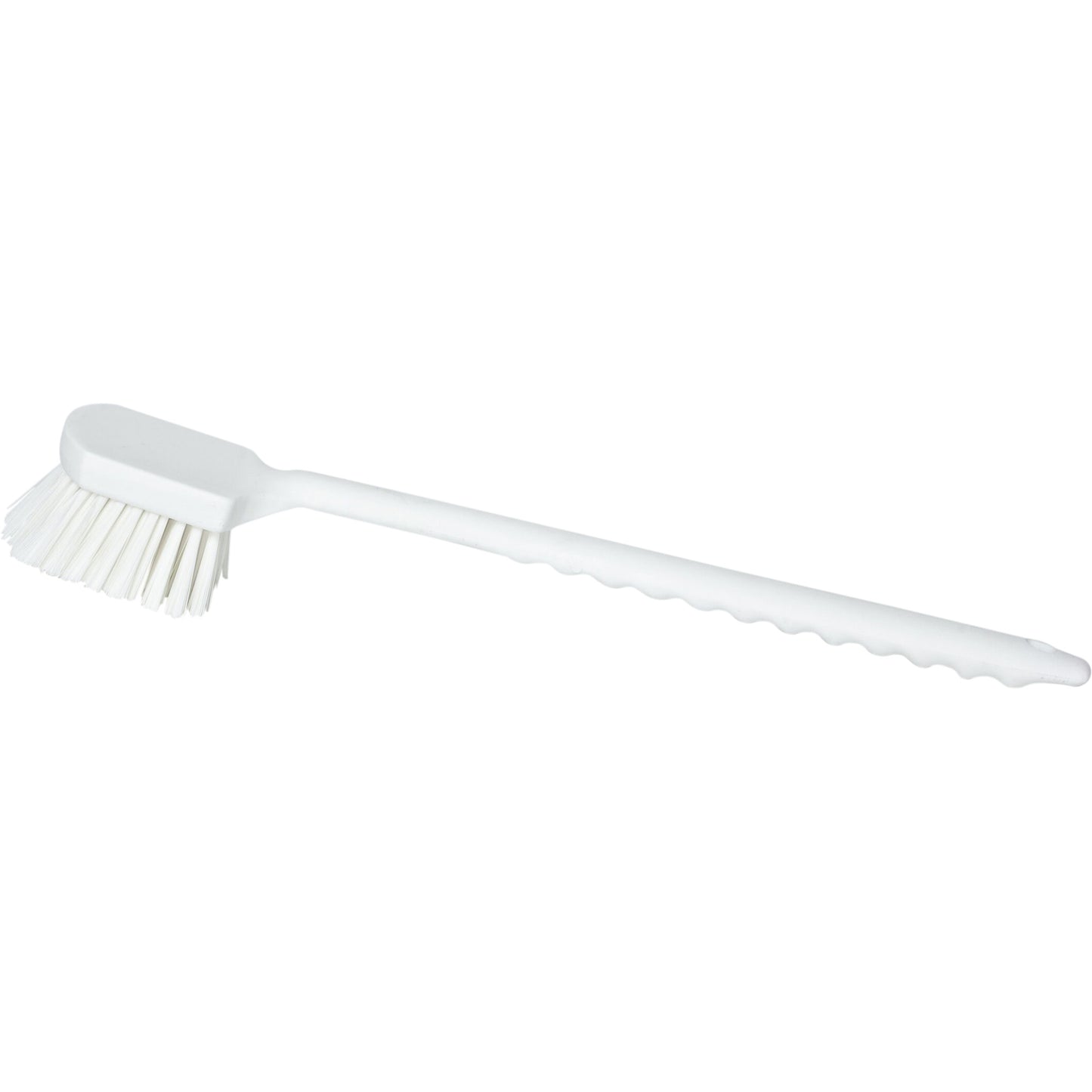 Carlisle Sparta 20" White Floating Utility / Pot Scrub Brush 40501EC02
