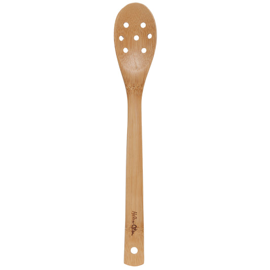 Harold Imports Perforated Bamboo Spoon 12" 97051