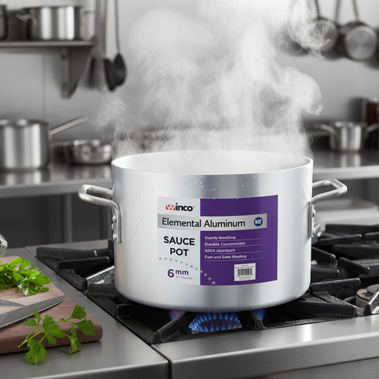 Winco Elemental Sauce Pot 40 Qt. ASHP-40