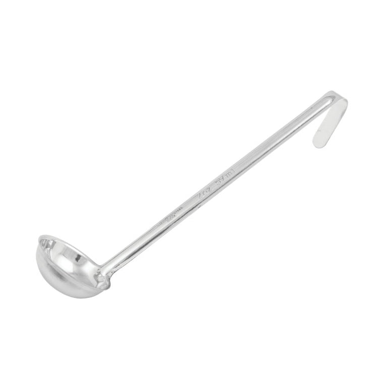 Winco One-Piece Ladle 10.5" Handle Stainless Steel 2 oz. LDI-2