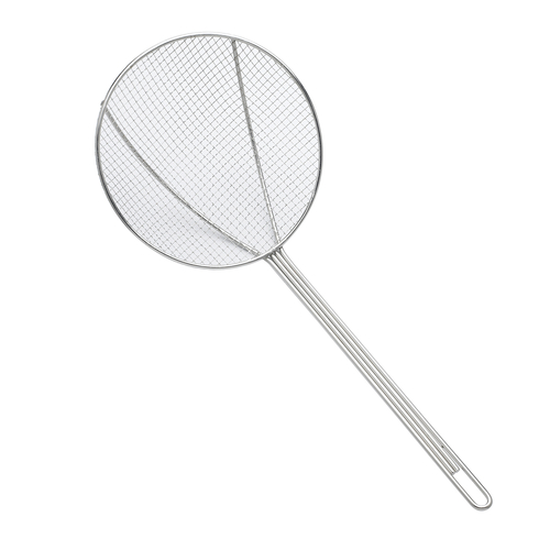 Browne Foodservice Mesh Skimmer Nickel Plated 7" 1307T