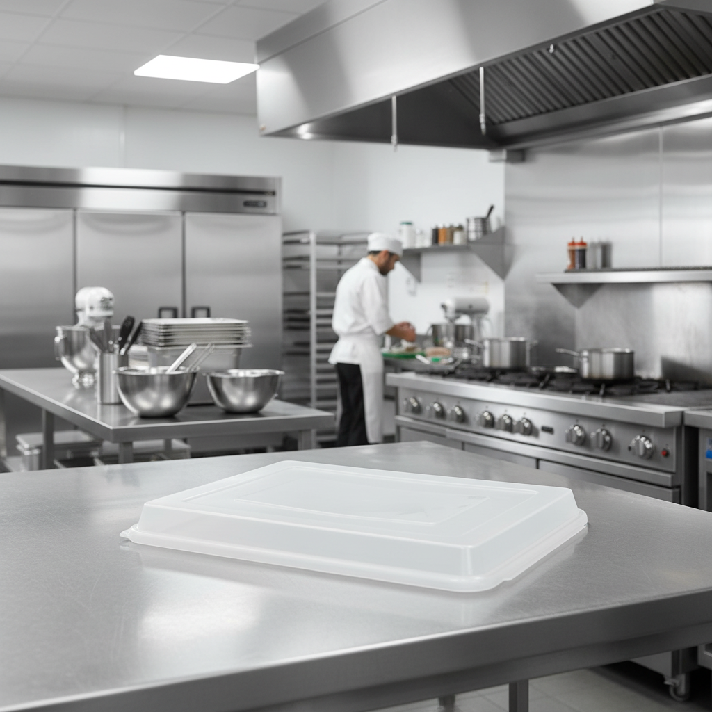 Winco Clear Sheet Pan Cover 26L x 18W fits Full Size CXP-1826