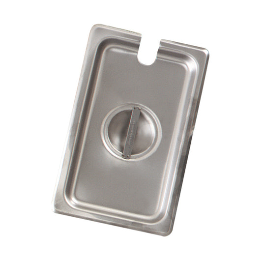 Browne Foodservice Steam Table Notched Pan Cover 1/6 Size 575569