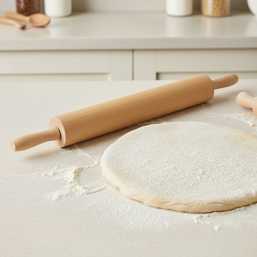 Winco Rolling Pin Wood 2.75" Diameter x 18" Long WRP-18