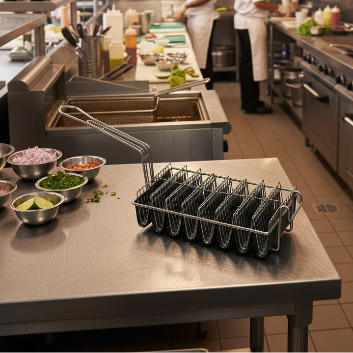 Browne HD Taco Basket Holds 8 Shells 79218