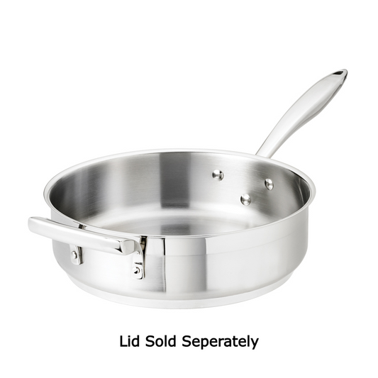 Browne Thermalloy®  Stainless Steel Sauté Pan Straigh Sided 4 Qt. 5724182