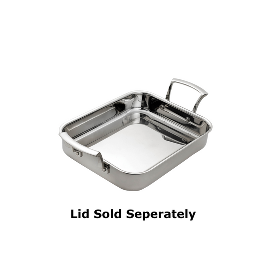 Browne Thermalloy® Tri-Ply Rectangular Roast Pan 4.6 Qt. 5724176