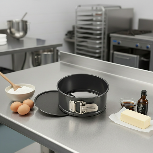 Winco Springform Pan Aluminized Steel Non Stick 6"x 2.75" HSP-063