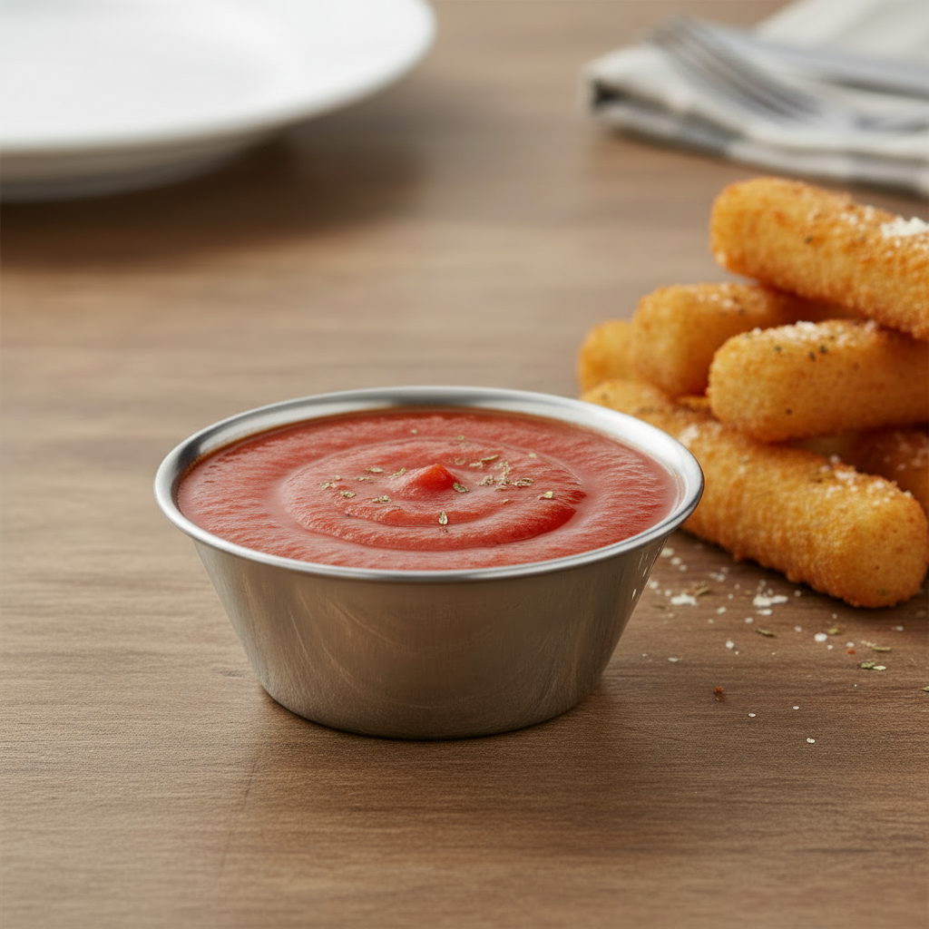 Browne Round Sauce Cup Stainless Steel 4 oz. 515057