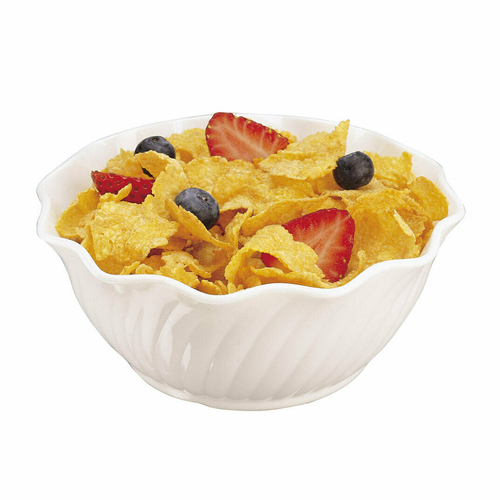 Cambro Swirl Bowl White 13 oz. SRB13CW148