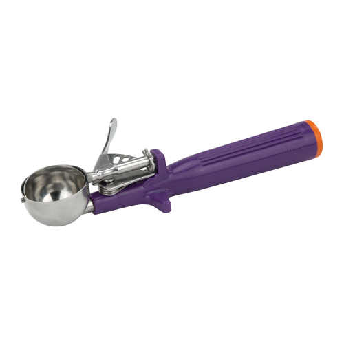 Winco Deluxe Disher Purple Handle Size 40 .75 oz. ICOP-40