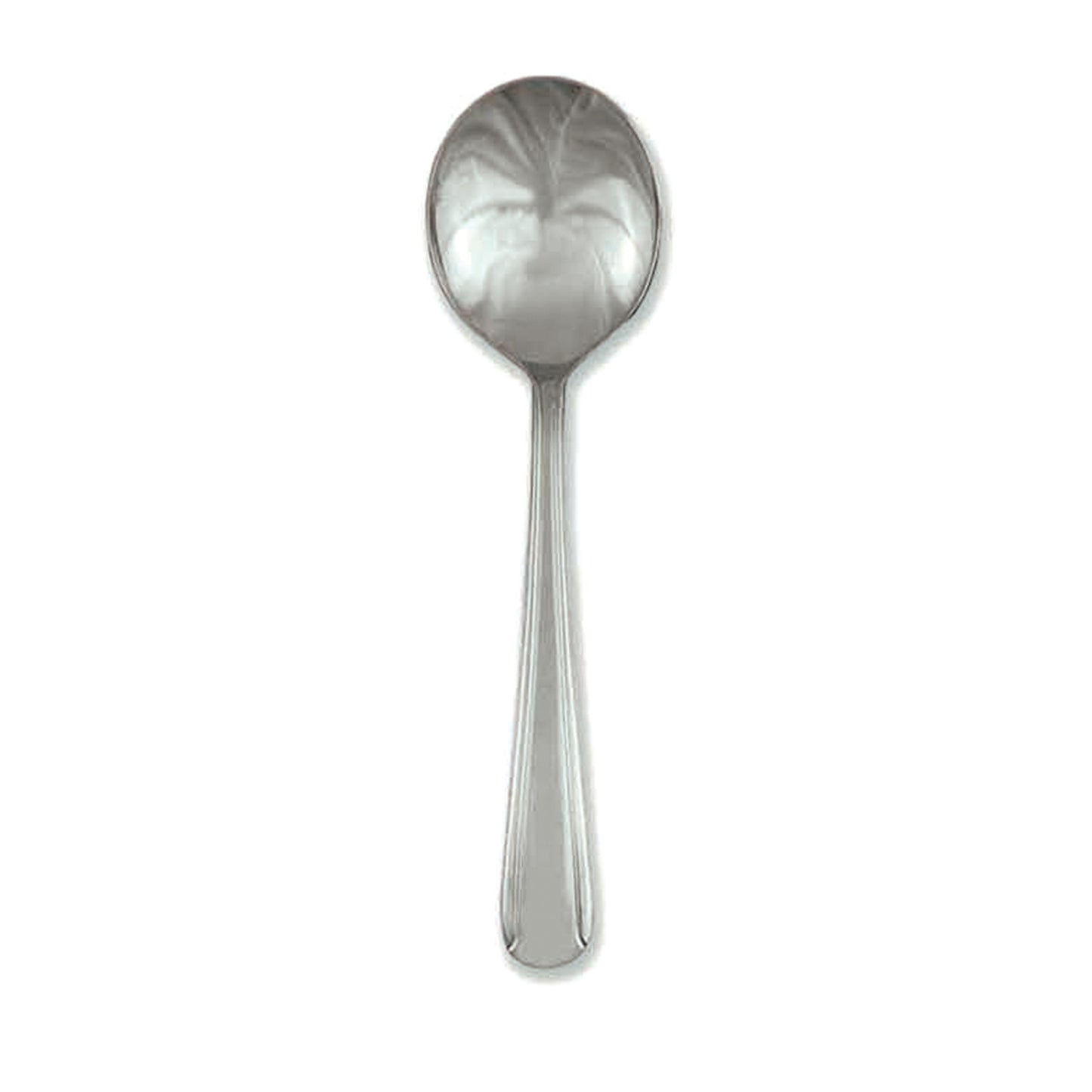 Browne Dominion Dessert Dinner Spoon MW Stainless Steel 5504 - 12/Pack