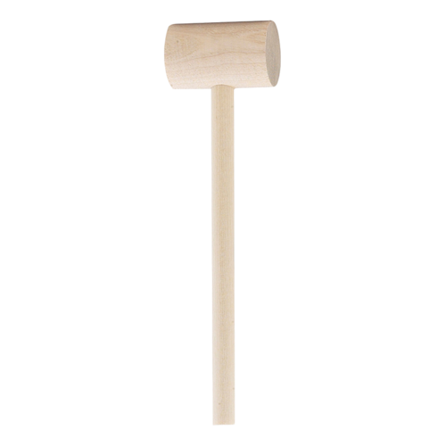 Harold Imports Brown Wood Crab Mallet 7.75" CM-8