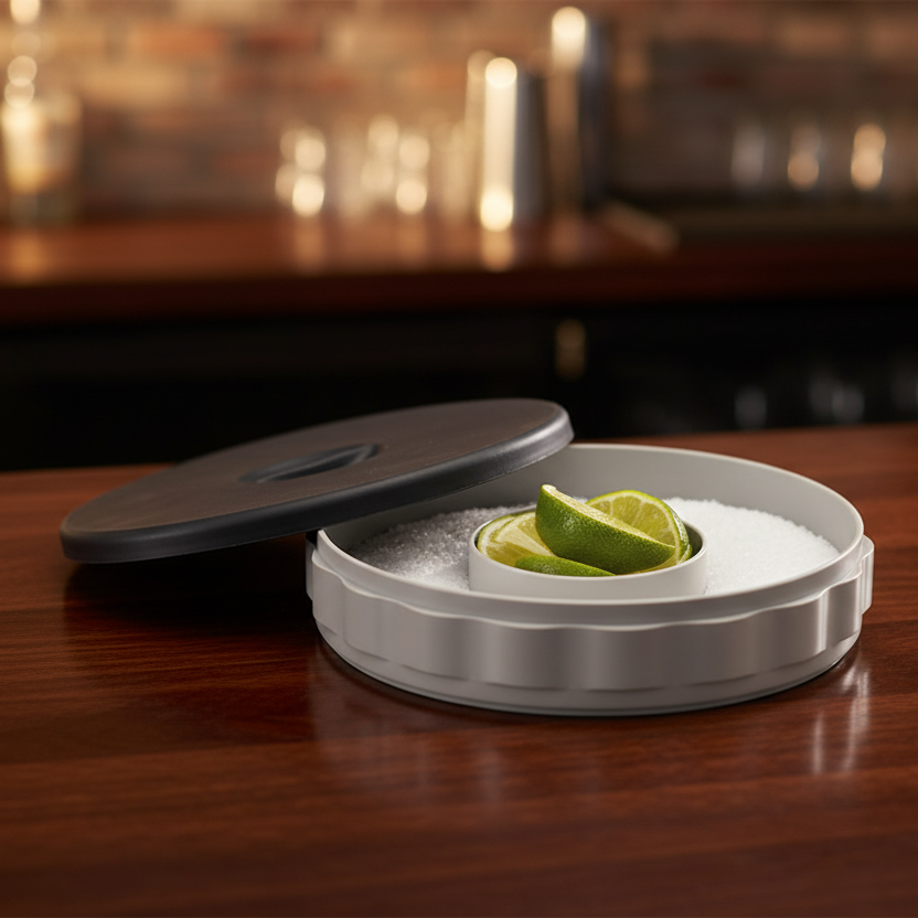 Tablecraft Cash & Carry 2 Piece Glass Rimmer H634