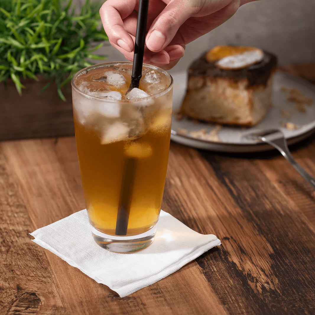 Beverage Napkin 1-Ply White 10" x 10" - 4000/Case