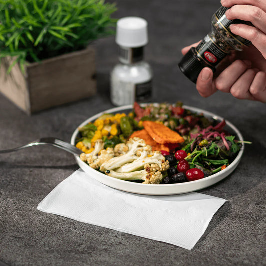 Dinner Napkin 1/8 Fold 2-Ply 15" x 17" - 3000/Case