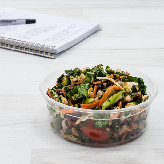 Deli Container Clear 8 oz. - 500/Case