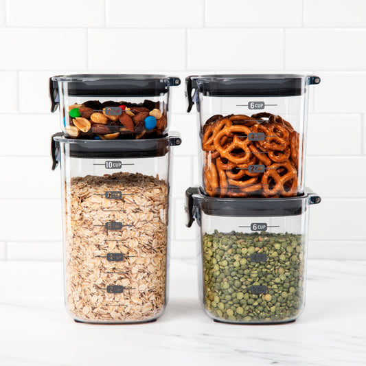 Progressive Products Prokeeper+Modular Pantry Set 4-Piece PKS-4PCMSET