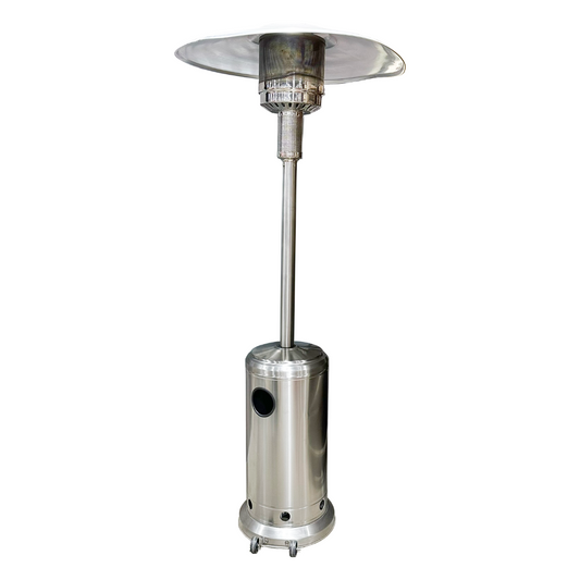 Omcan 43595 Stainless Steel Commercial Propane Patio Heater, 41,000 BTU