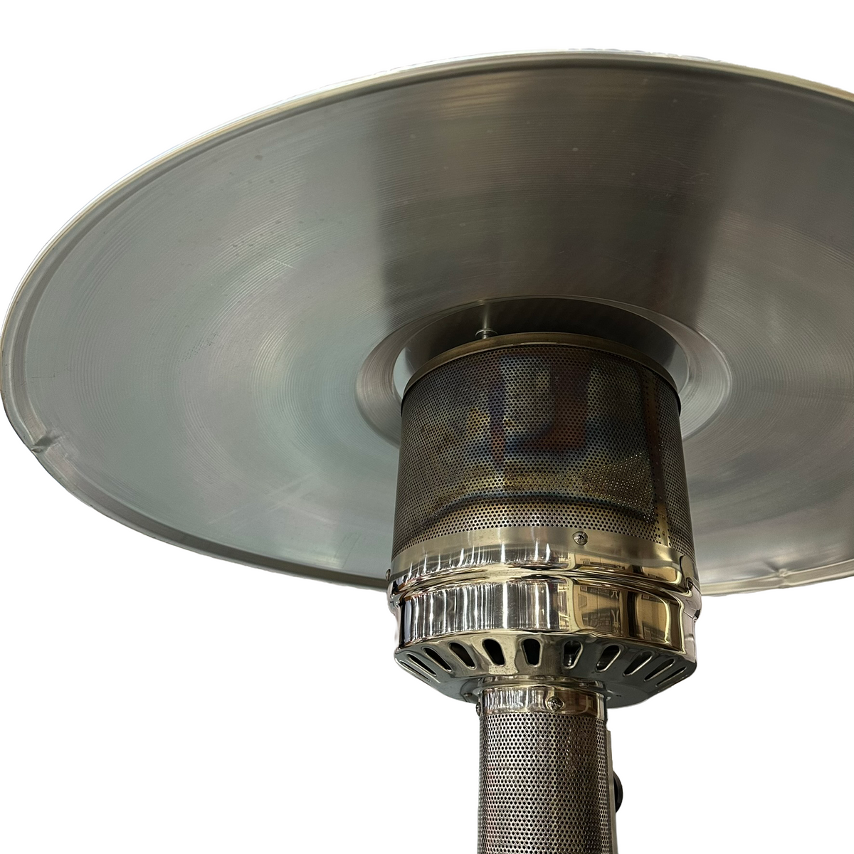 Omcan 43595 Stainless Steel Commercial Propane Patio Heater, 41,000 BTU
