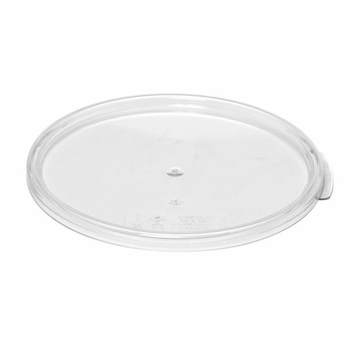 Cambro Clear Round Food Storage Container Cover 6 & 8 Qt. RFSCWC6135