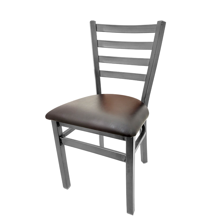 Oak Street Mfg. Ladder Back Clear Coat Frame Dining Chair SL135C