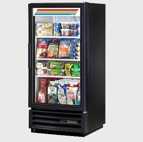 True One-Section Powder Coated Exterior Refrigerated Merchandiser