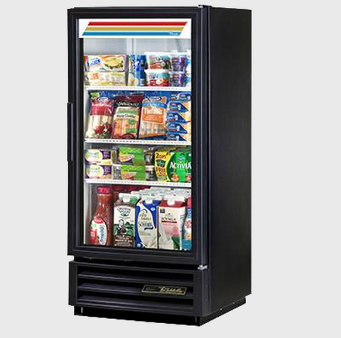 True One-Section Powder Coated Exterior Refrigerated Merchandiser