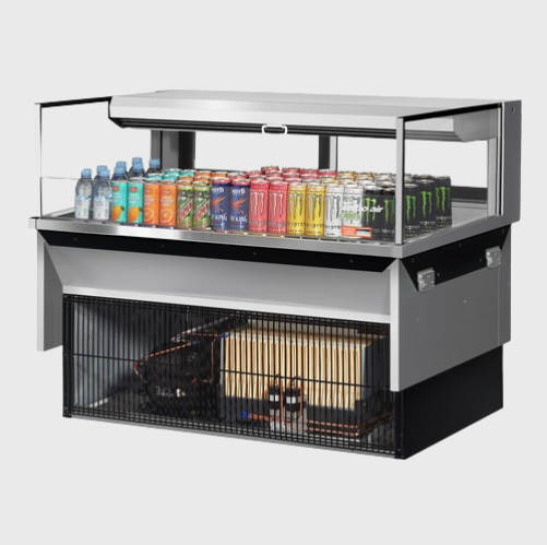 Turbo Air Drop-In Horizontal Open Display Case Low Profile