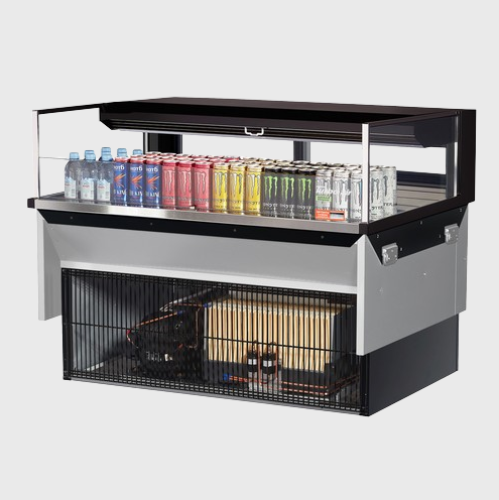 Turbo Air Drop-In Horizontal Open Display Case Low Profile