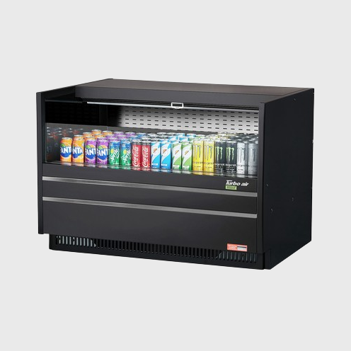 Turbo Air Drop-In Horizontal Open Display Case Low Profile