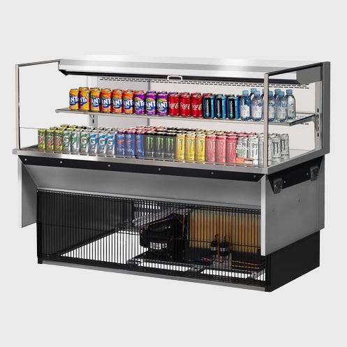 Turbo Air Drop-In Horizontal Open Display Case Low Profile