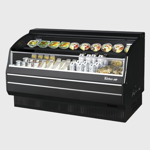 Turbo Air Horizontal Open Display Merchandiser Low-Profile