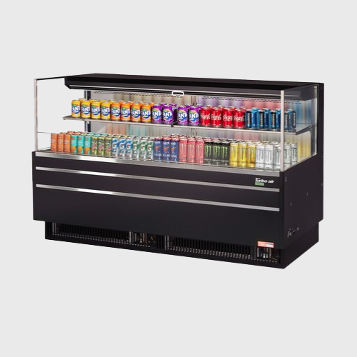 Turbo Air Horizontal Open Display Merchandiser Low Profile