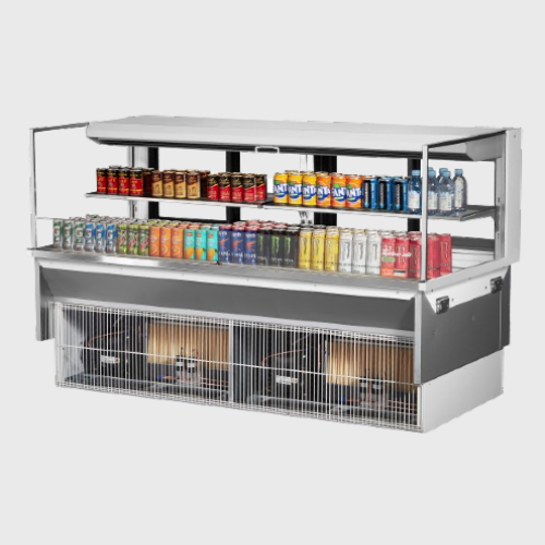 Turbo Air Drop-In Horizontal Open Display Case Low Profile