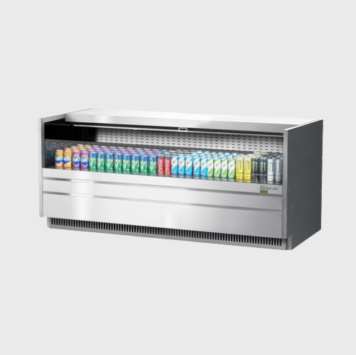 Turbo Air Drop-In Horizontal Open Display Case Low Profile