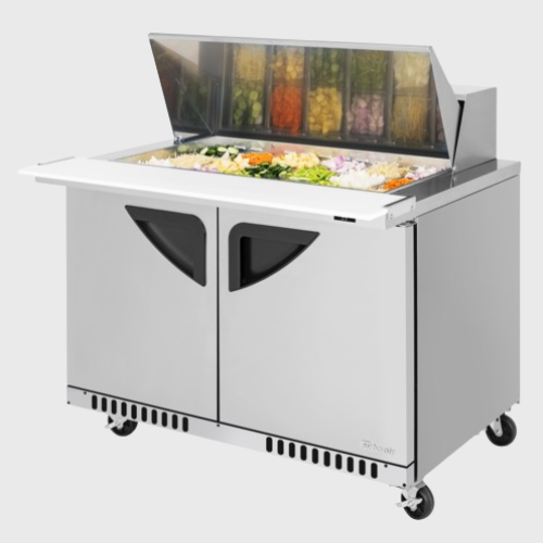 Turbo Air Super Deluxe Sandwich/Salad Mega Top Unit Two-Section