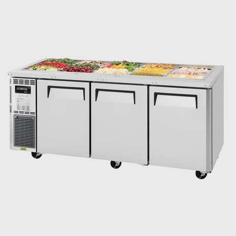 Turbo Air J Series Refrigerated Buffet Table Three-Section