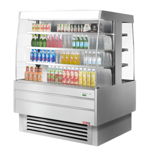 Turbo Air Island Display Self-Serve Refrigerated Merchandiser