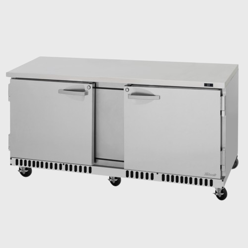 Turbo Air PRO Series Undercounter Refrigerator Two-Section