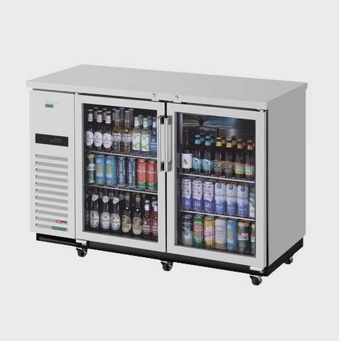 Turbo Air Super Deluxe Back Bar Cooler Two-Section