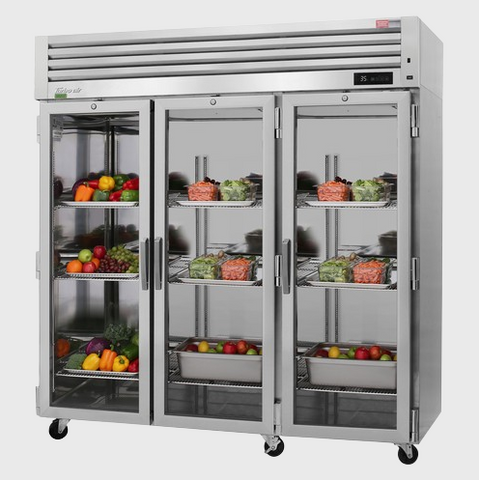 Turbo Air PRO Series Reach-In Refrigerator Three-Section