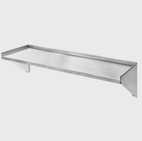 Klinger's Stainless Steel Wall Mount Shelf 48" W x 12" D