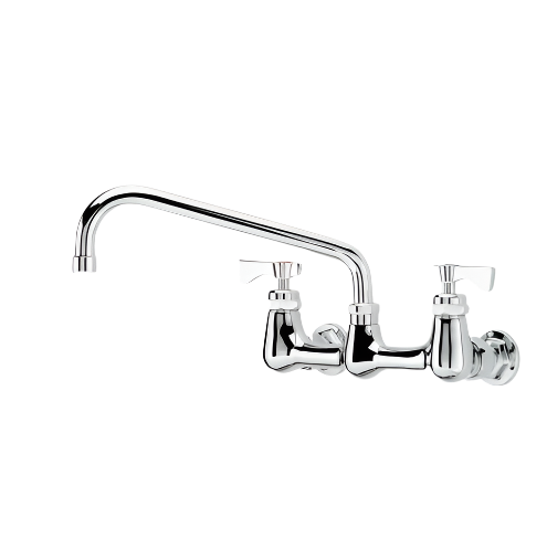 Krowne Royal Series Splash Mounted Faucet 8" Center & 10" Swing Spout