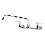 Krowne Silver Series Splash Mounted Faucet 8" Centers & 10" Swing Spout