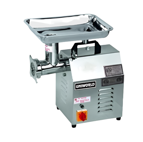 Uniworld Electric Stainless Steel Meat Grinder 250 lbs./Hr.