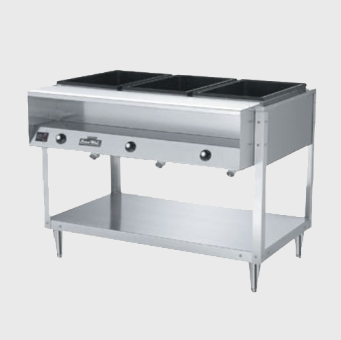 Vollrath ServeWell® Hot Food Table With 3 Wells 46" W